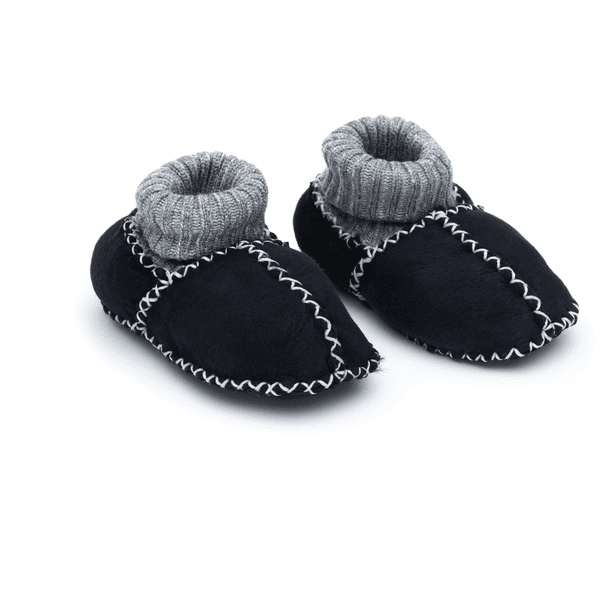 kindsgard Chaussons bébé agneau stovly bleu