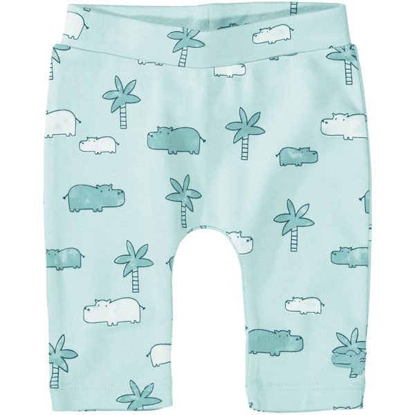 Staccato Leggings pastel mint gemustert