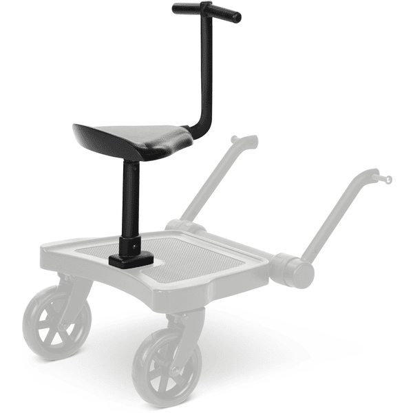 ABC DESIGN Siège pour planche à roulettes de poussette Kiddie Ride On 2 noir 2020