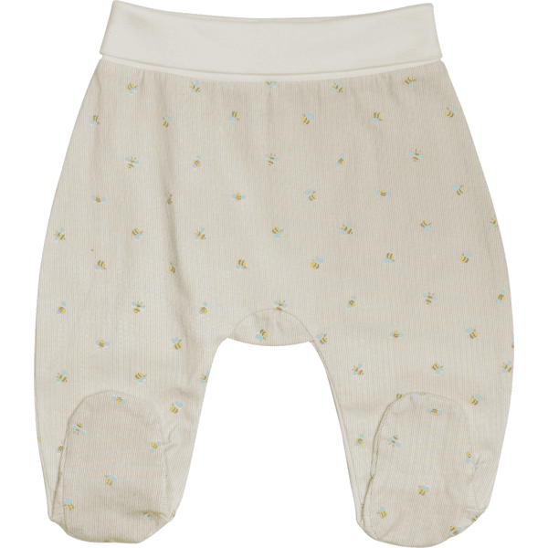 Dimo Tex Babyhose mit Füßen gelb