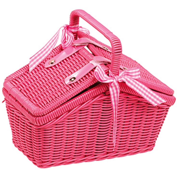 small foot® Piknik-kori "vaaleanpunainen"