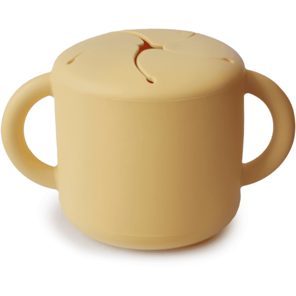 mushie Tazza da spuntino Pale Daffodil