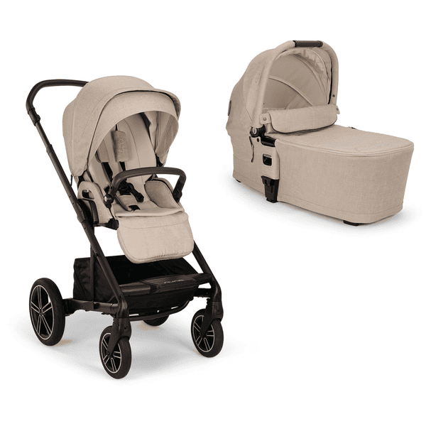 Nuna Kinderwagen Set inklusive Babywanne MIXX next Biscotti 