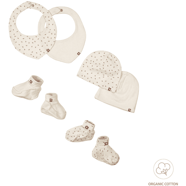 Dirkje Baby Accessoire Set 6er Pack Offwhite