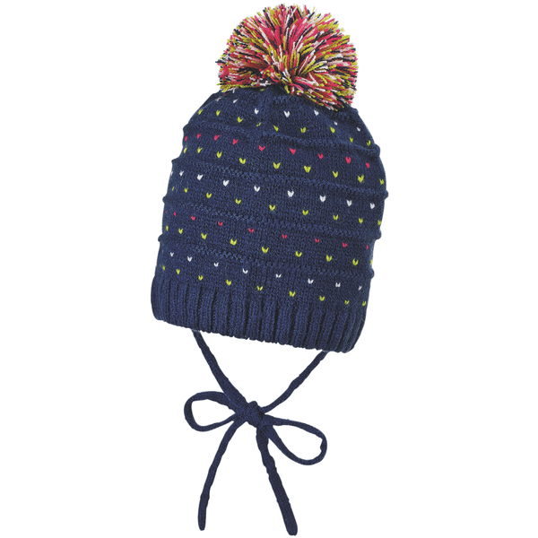 Sterntaler Casquette tricotée marine 