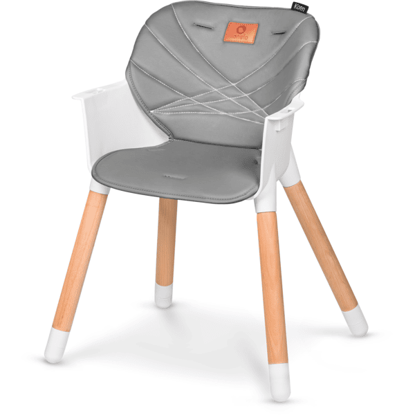 LIONELO Koen trona plegable, tronas de bebe para bebés 2 en 1,  antideslizante, de 6 a 36 meses, cinturones de seguridad de 5 puntos,  capacidad de