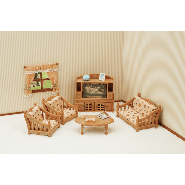 Sylvanian Families maalaistalo olohuone