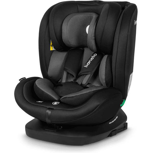 lionelo Kindersitz Bastiaan i-Size Black Grey