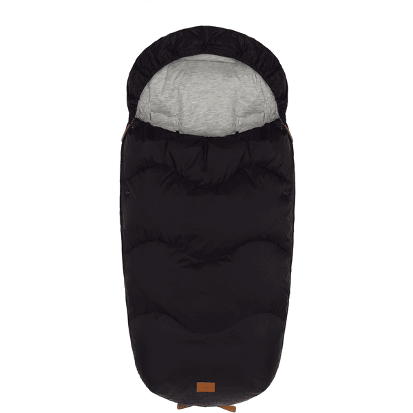 fillikid Winterfußsack Lawu Daune schwarz