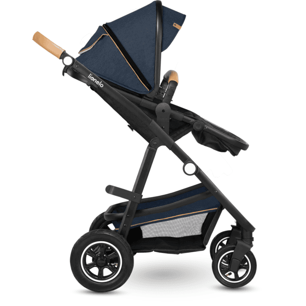 Poussette Trio AMBER NAVY Lionelo LOAM977 : Magasin de puériculture et  jouets de naissance : poussette et landau , cadeau de naissance