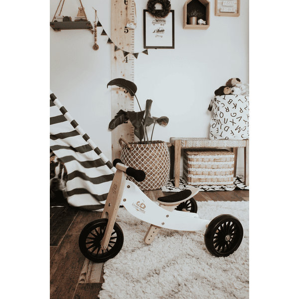 Kinderfeets Tricycle draisienne volutif 2en1 Tiny Tot Plus bois