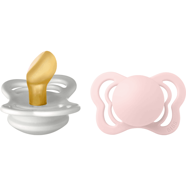 BIBS dudlík Couture Haze / Blossom latex 06 měsíců, 2 ks. pinkorblue.cz