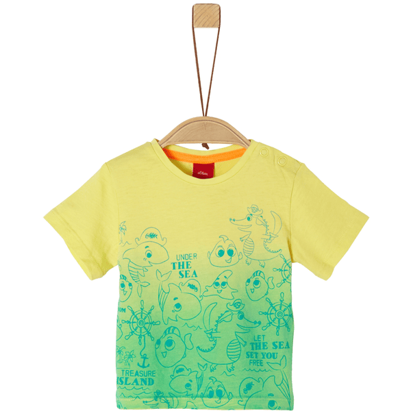 s.Oliver T-Shirt yellow