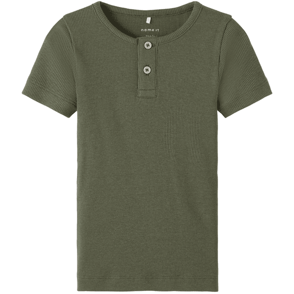 name it T-shirt Nmmkab Dusty Olive 