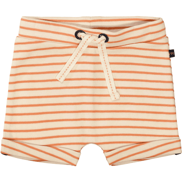 Staccato Shorts oransje stripete
