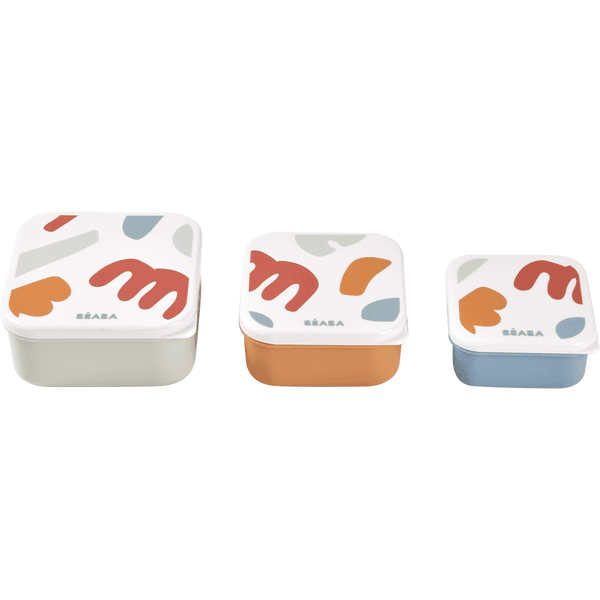 BEABA® Snackbox 3er Set Playful