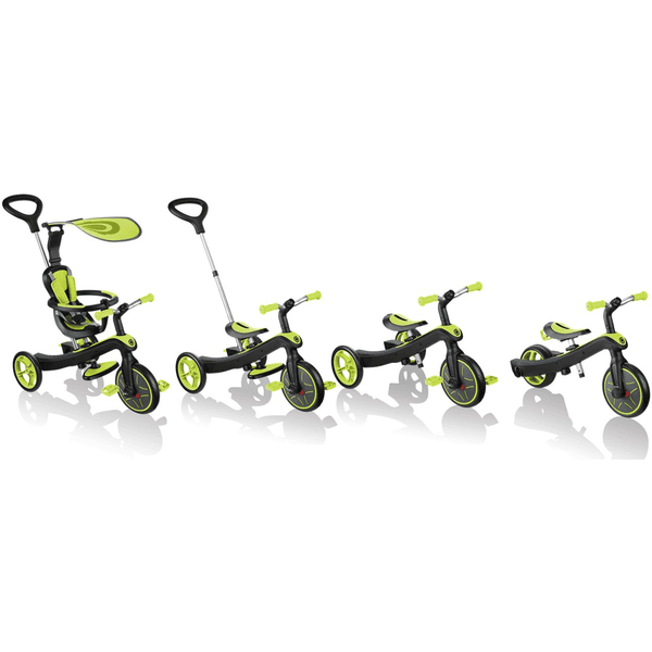 Triciclo evolutivo 3 en 1 GLOBBER verde mint - Globber