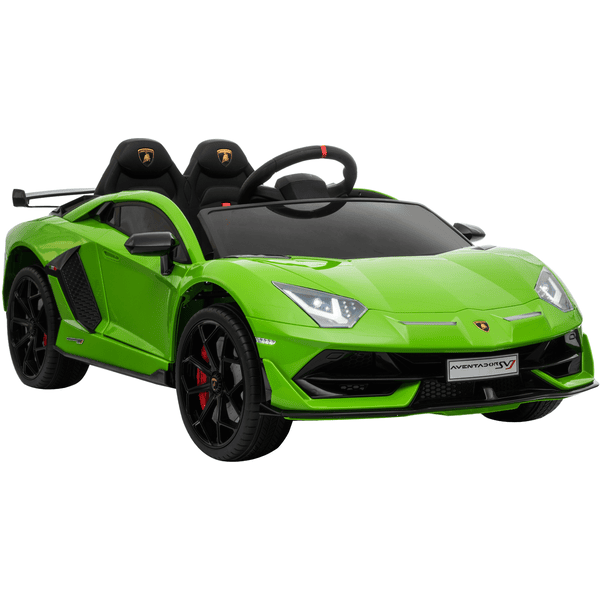 HOMCOM Kinderauto Lamborghini elektrisch grün 