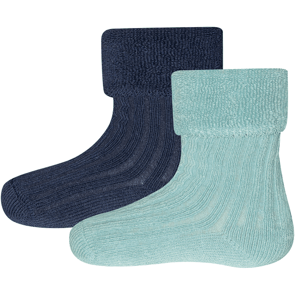 Ewers Vauvan sukat 4-pack rakenne turkoosi/sininen