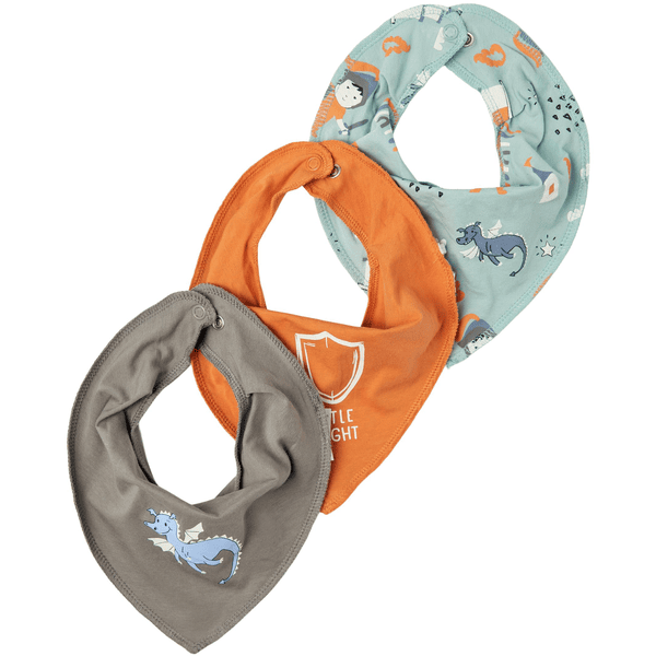 name it Szalik trójkątny 3 Pack Nbmlaurent Blue Surf