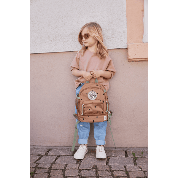 Backpack, Happy Prints, caramel Mini LÄSSIG