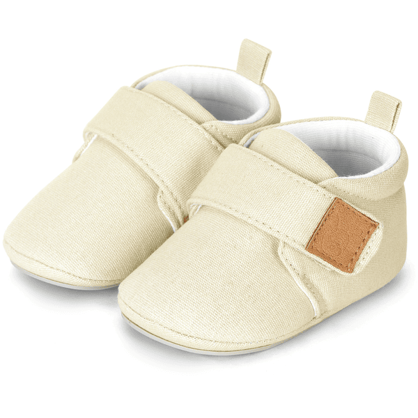 Sterntaler Baby-Krabbelschuh Uni beige