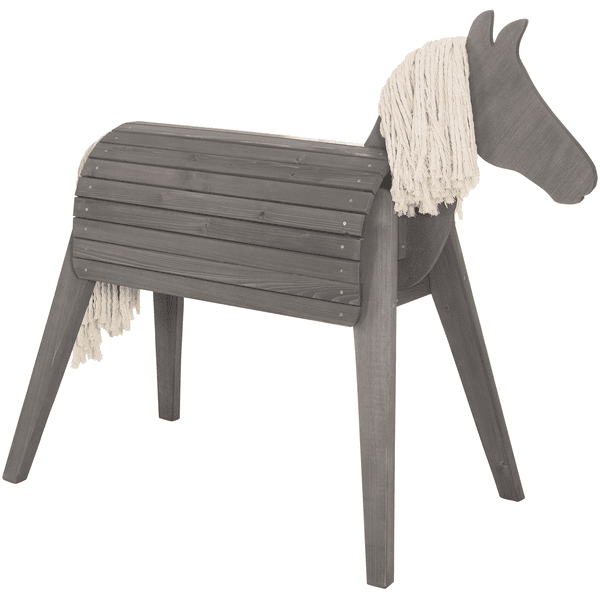 roba Hrací kůň Outdoor šedý