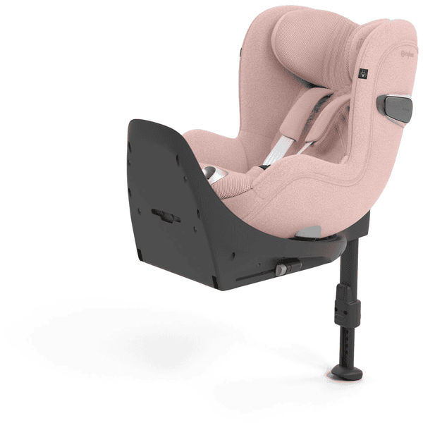 cybex PLATINUM Reboarder Sirona T I-Size Peach Pink Plus mit Basisstation Base T