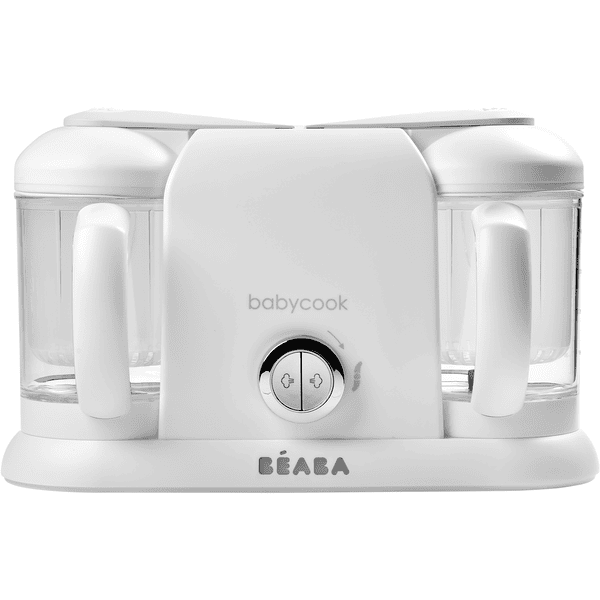 BEABA Babycook® Plus 4 - 1 Monitoimikone valkoinen / hopea