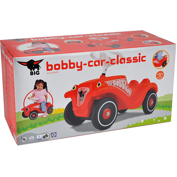 BIG Correpasillos Bobby Car Classic rojo 