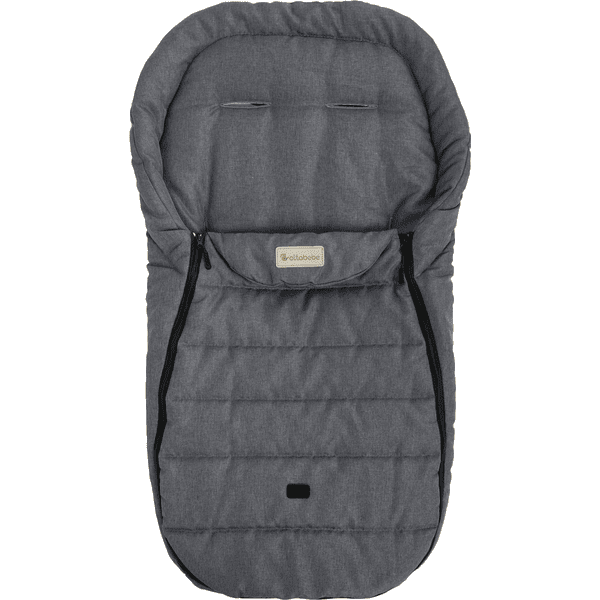 Altabebe Chancelière pour cosy/poussette universelle été Comfort Lifeline  gris clair