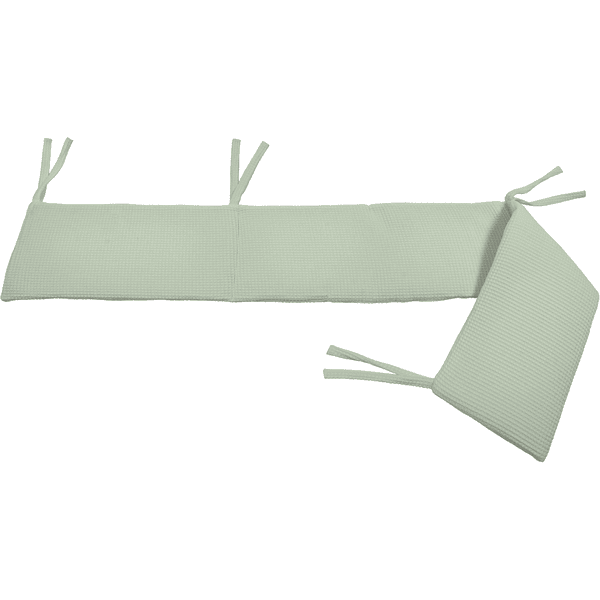 Dr. Sonne Nest wafelpiquet effen groen 30 x 210 cm