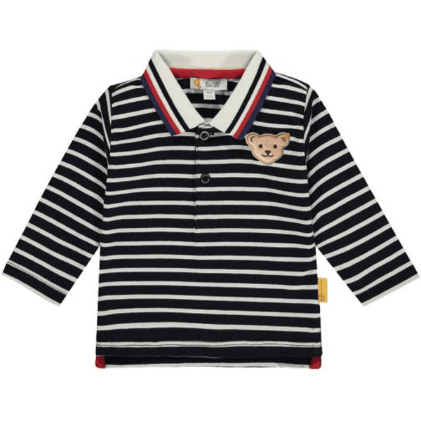 Steiff Poloshirt à manches longues, marine