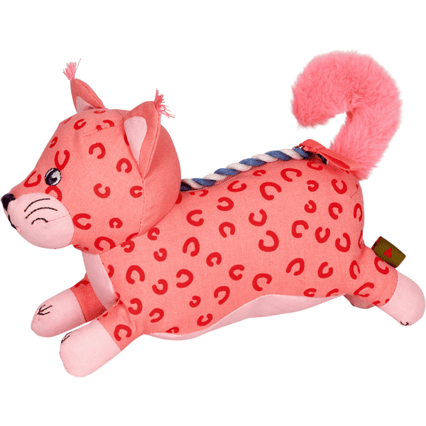 SPIEGELBURG COPPENRATH Peluche con scomparto segreto Leopard- Animale da teatro tascabile