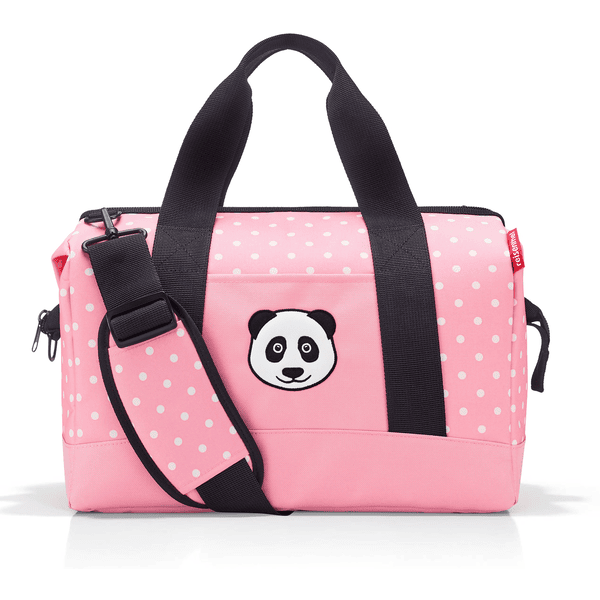 reisenthel® Sac de voyage enfant M kids panda dots pink 