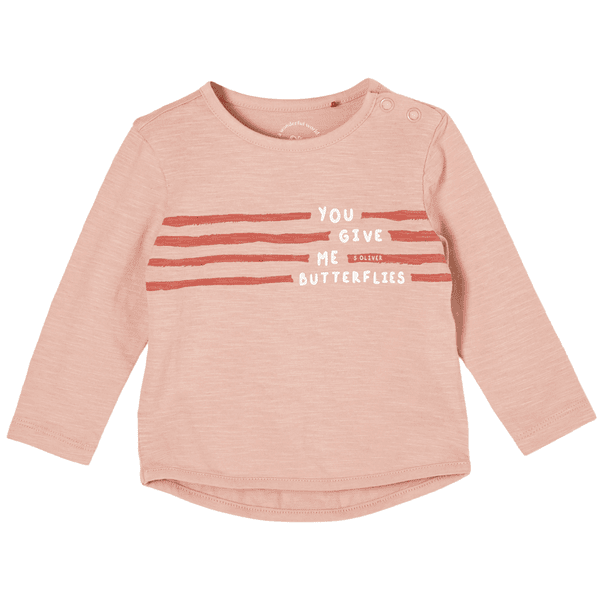 s. Olive r T-shirt langærmet pink