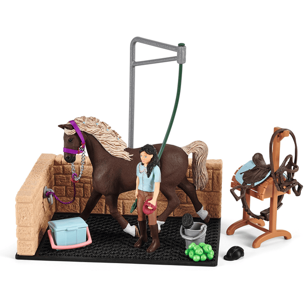 Livre d'activité Magazine Schleich Horse Club avec sa figurine