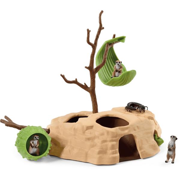 schleich® stokstaartje heuvel