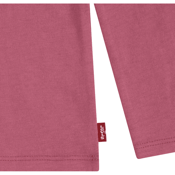 Levi s Kinder shirt met lange mouwen roze pinkorblue