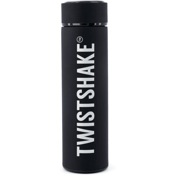TWIST SHAKE  Bottiglia termica "caldo o freddo" 420 ml nero
