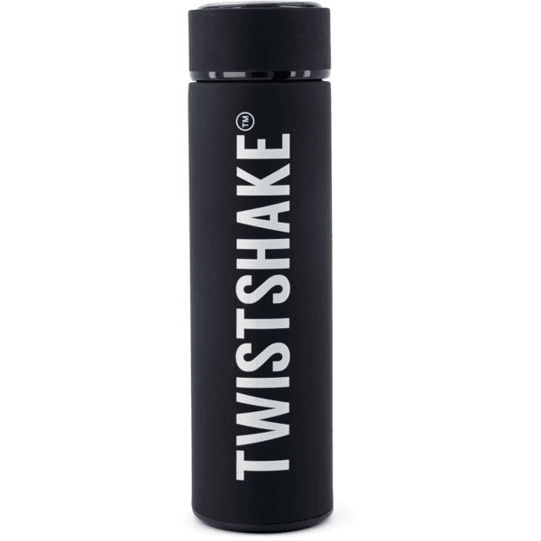 "TWIST SHAKE Termoflaske ""Hot or Cold"" 420 ml svart"