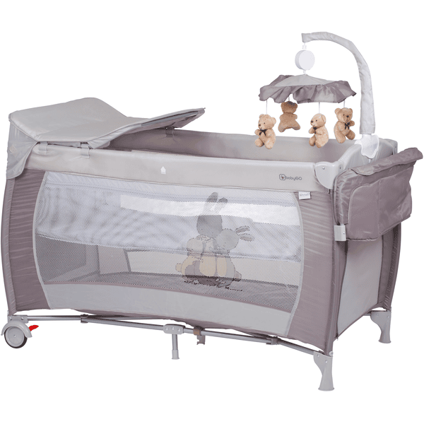 babyGO Campingbedje Sleeper deluxe beige