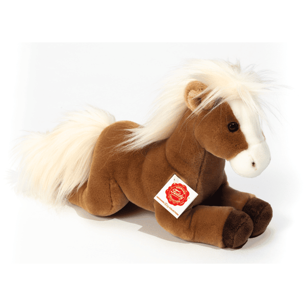 Teddy HERMANN® Pferd liegend hellbraun 30 cm