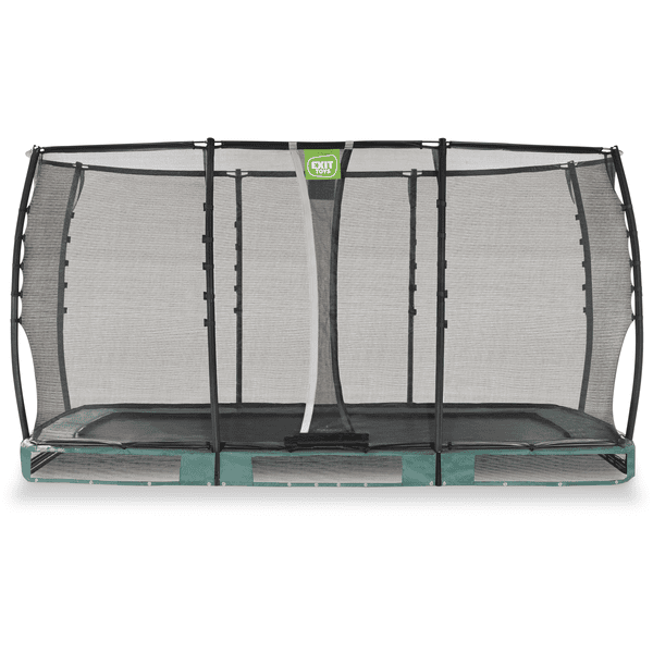 EXIT Allure Premium Bodentrampolin 214x366cm - grün