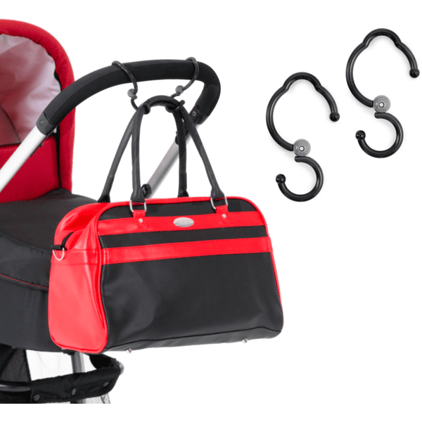 hauck Taschenhaken für Kinderwagen Hook Me