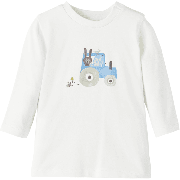 name it T-shirt à manches longues Nbmniklas White Alyssum