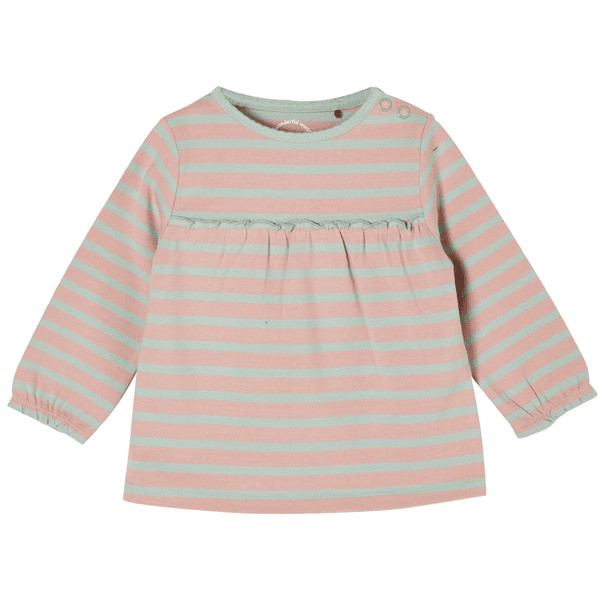 s. Olive r Camiseta de manga larga light rosa stripes 