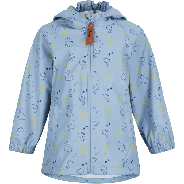 Sterntaler Veste de pluie non doublée Dino bleu 