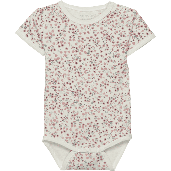 Minymo Kortærmet body Rose Tan