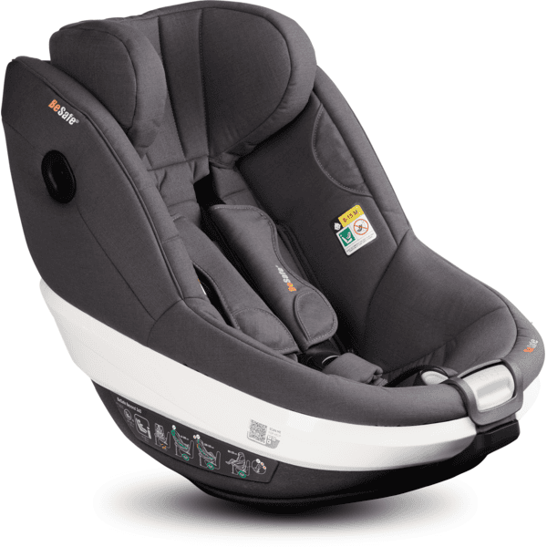 BeSafe Kindersitz Beyond 360 Dark Grey Mélange